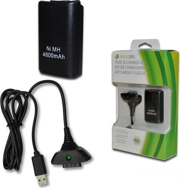 Starx Xbox 360 Gamepad Kol Şarj Kiti Batarya Şarj Kablosu - Image 1