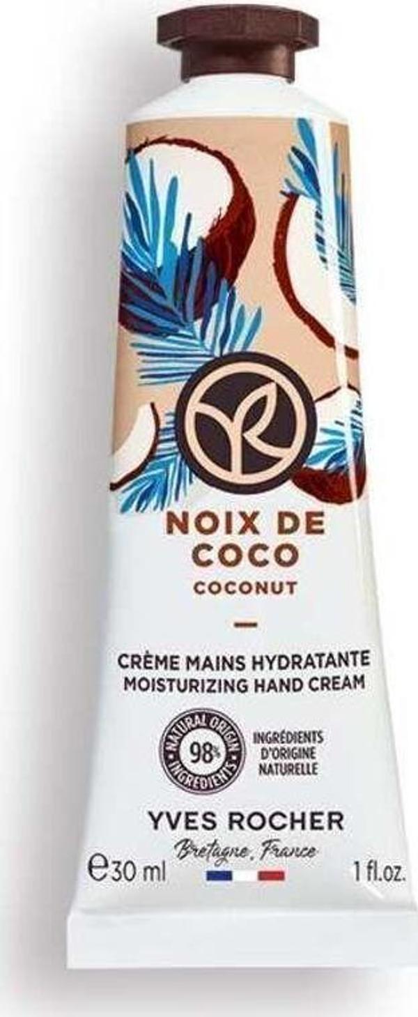 Yves Rocher Nemlendirici El Kremi- Tropikal Hindistan Cevizi- 30Ml - Image 1