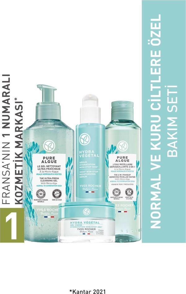 Yves Rocher Normal/ Kuru Ciltlere Özel Günlük Rutin Seti-9916705 - Image 1