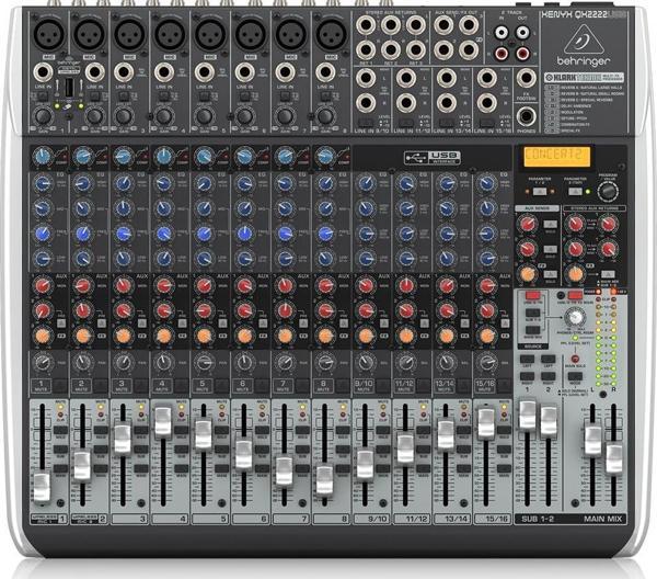 BEHRINGER XENYX QX2222USB / Analog Mixer - Image 1