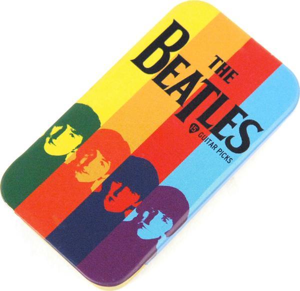 BEATLES PICK TIN-STRIPES  ABD - Image 1