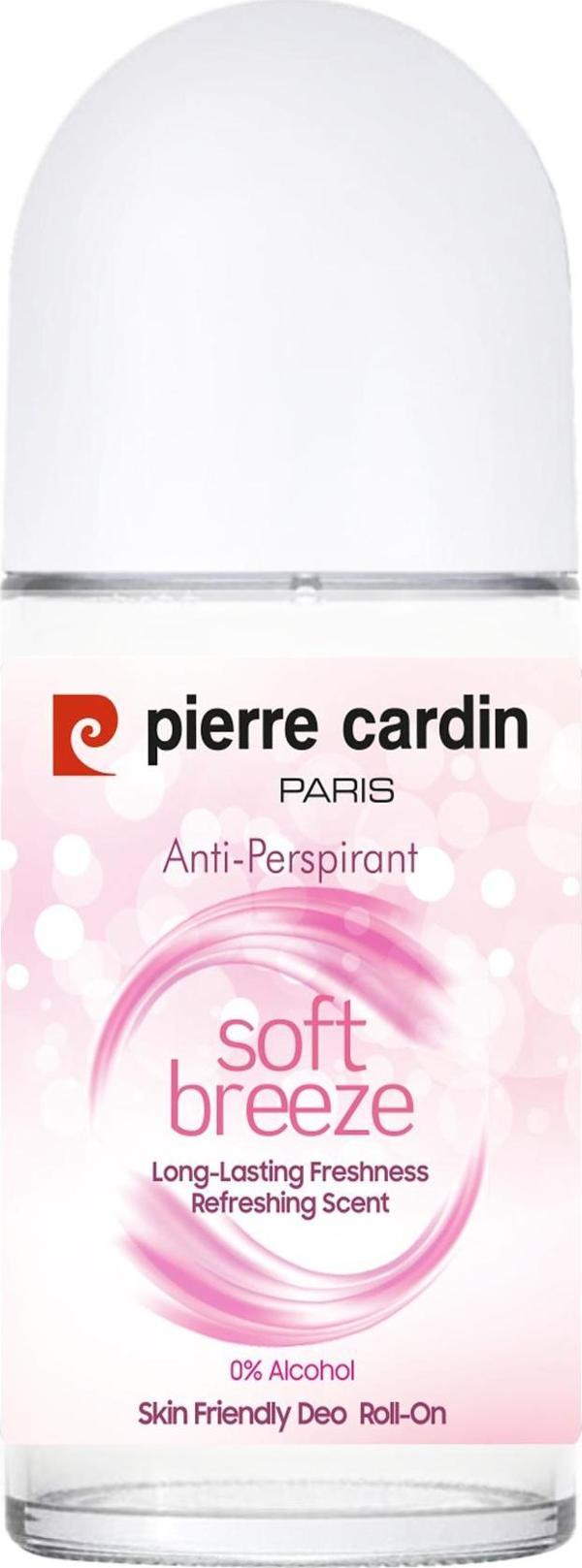 Pierre Cardin Roll-on Kadın Deodorant Ter Kokusu Önleyici Leke Bırakmayan 48 Saat Anti-perspirant Koruma – Soft Breeze Y - Image 1