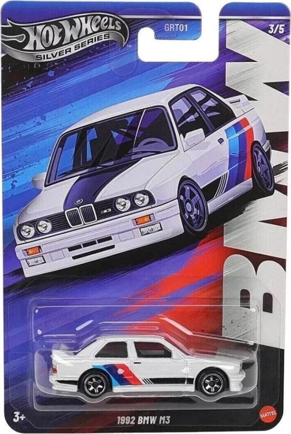 Hot Wheels  BMW SERİSİ ARABALAR  1992 BMW M3 GRT01 - JBY56 - Image 1