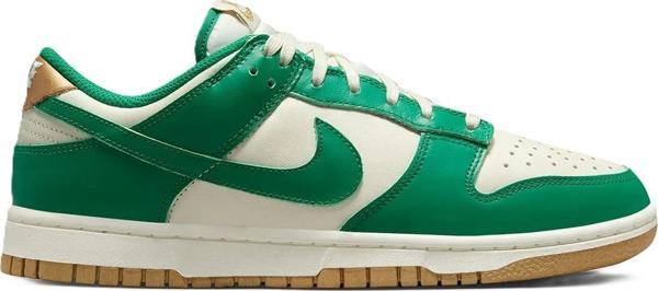 Nike Dunk Low(Malachite Metallic Gold)  Leather Unisex Sneaker Hakiki Deri Unisex Günlük Spor Ayakkabı Beyaz Yeşil - Image 1