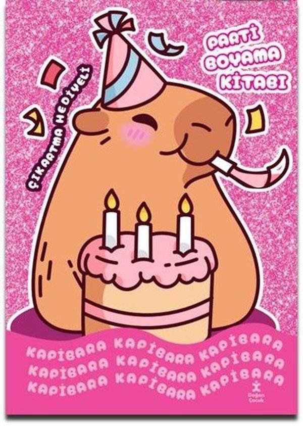 Kapibara - Parti Boyama Kitabı - Doğan Çocuk - Image 1