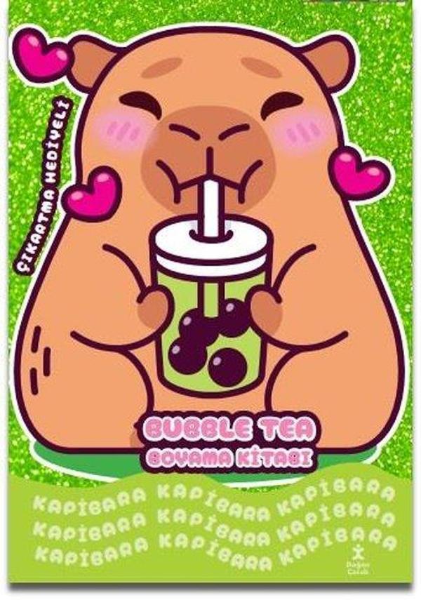 Kapibara-Bubble Tea Boyama Kitabı - Doğan Çocuk - Image 1