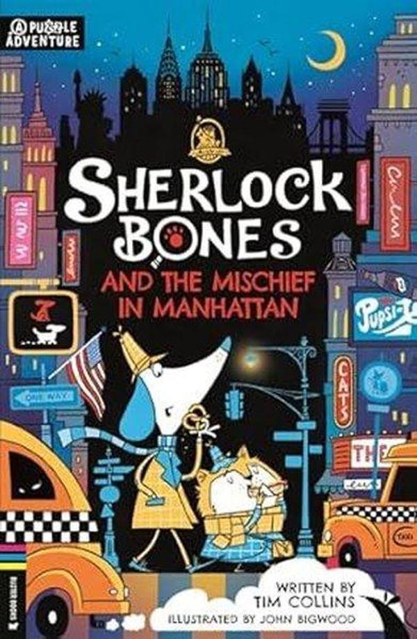 Sherlock Bones and the Mischief in Manhattan A Puzzle Quest - Michael O'Mara Books Ltd - Image 1
