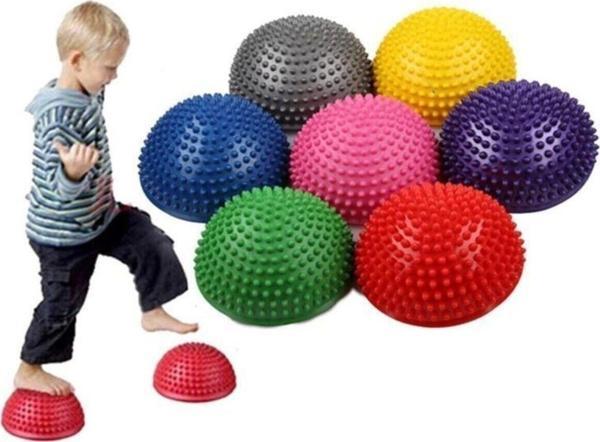 Msd Duyu Denge Nehir Taşları
Dikenli Duyusal Denge Yarım Top
6 Lı Set - Image 1