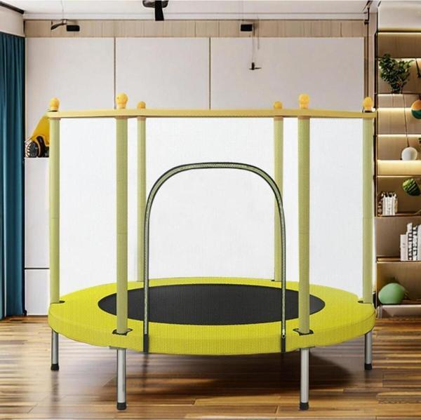 Clifton Fileli Büyük Boy Trambolin 140 Cm Çap Sarı - Image 1