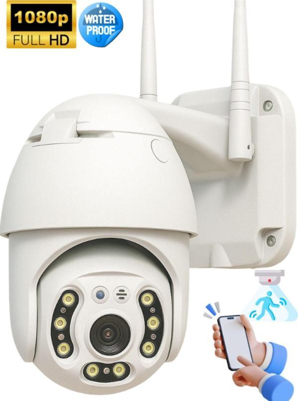 Smith Ip Kamera 1080P Hareket Sensörlü Takip 4X Zoom Ip66 Su Geçirmez Ev Ofis Wifi Güvenlik Kamerası - Image 1