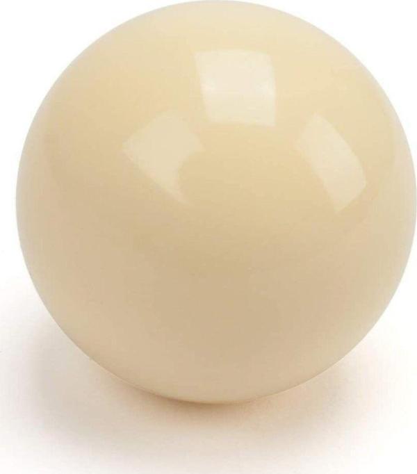 Leyaton Tekli Beyaz Renk Bilardo Top 57,2Mm - Image 1