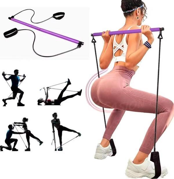 Leyaton Squat Pilates Studio Egzersiz Çubuğu Squat Pilates Barı - Image 1