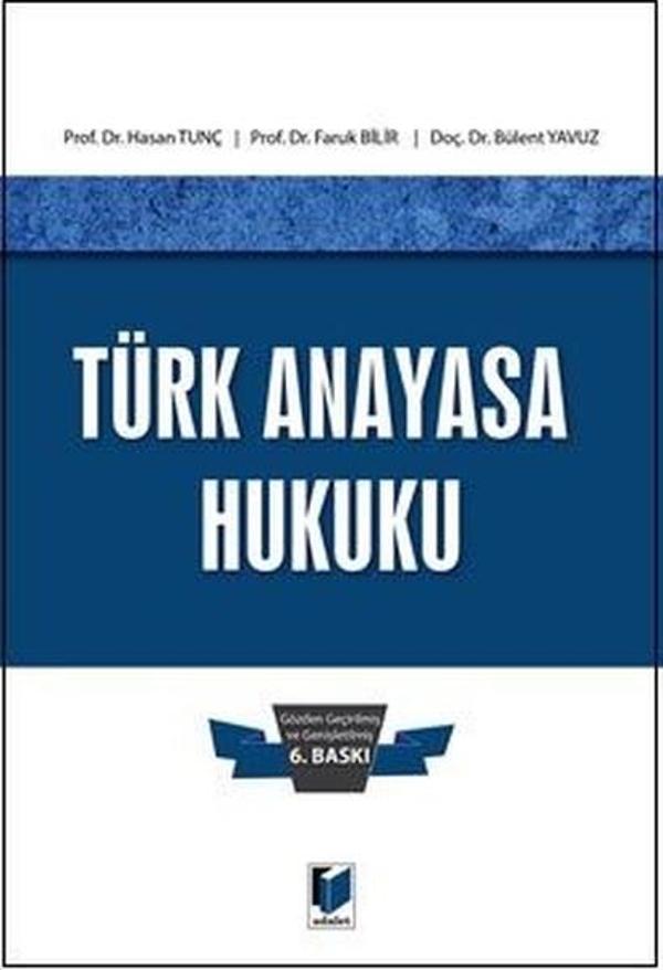 Türk Anayasa Hukuku - Adalet Yayınları - Image 1