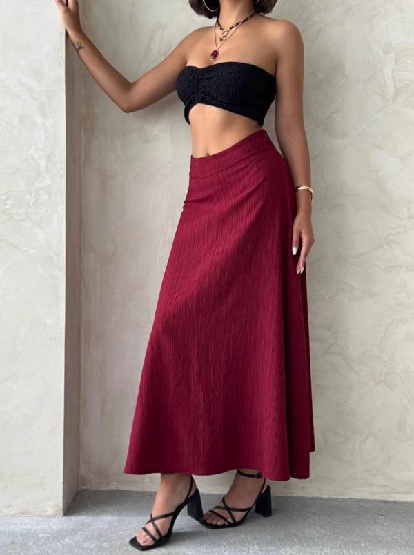 Uzun Astarlı Etek S255043 - Image 1