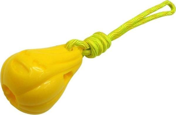Gimdog Pumpkin TPR, Çekiştirmeli Köpek Oyuncağı Sarı 35 cm - Image 1