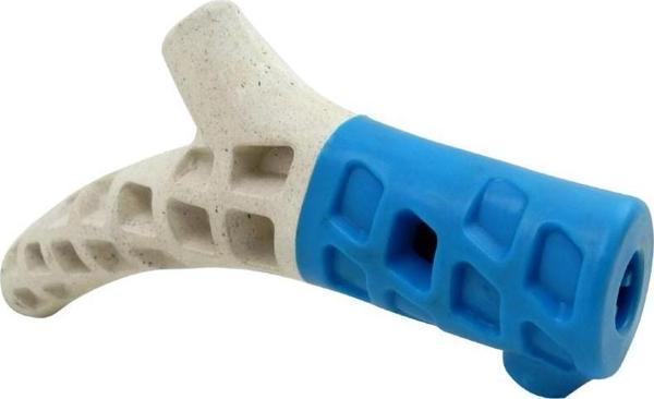 Gimdog Woodies Nane Aromalı Ultra Sert TPR Ödül Hazneli Köpek Oyuncağı 18,1 cm - Image 1