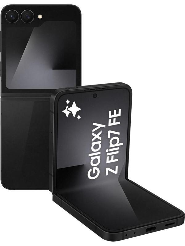 Samsung Galaxy Z Flip7 Fe 256 GB 8 GB Ram (Samsung Türkiye Garantili) Siyah - Image 1