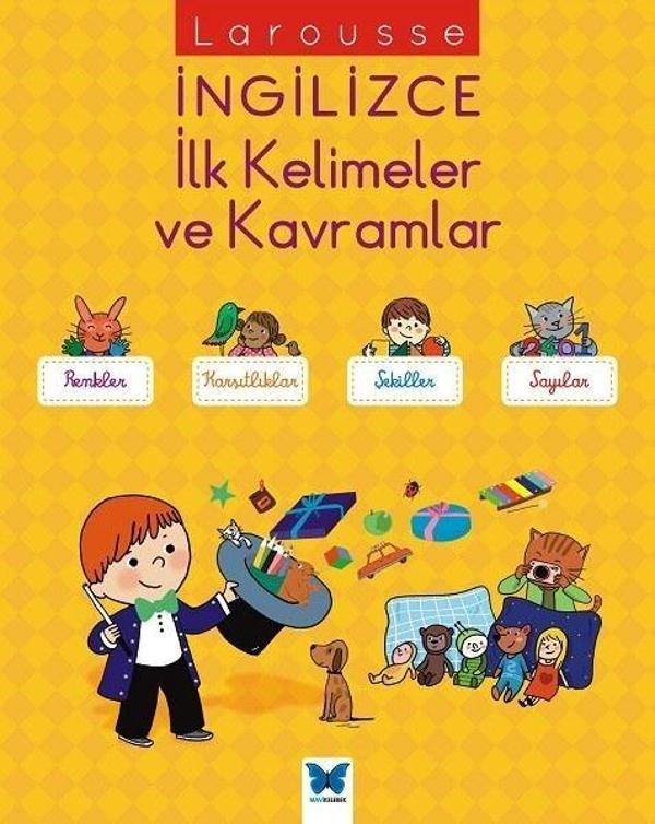 İngilizce İlk Kelimeler ve Kavramlar - Mavi Kelebek - Image 1
