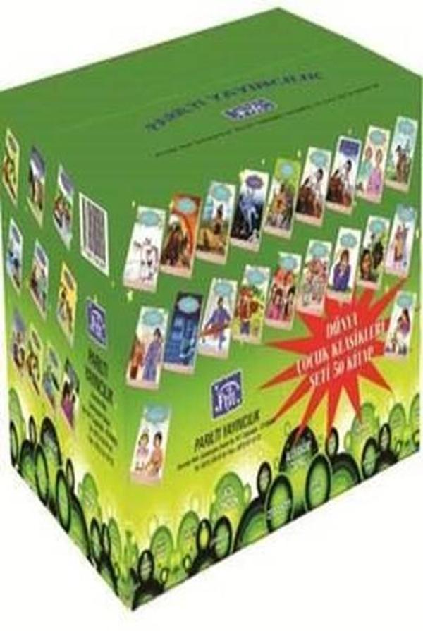 Dünya Çocuk Klasikleri Seti 50 Kitap Takım - Parıltı Yayınları - Image 1