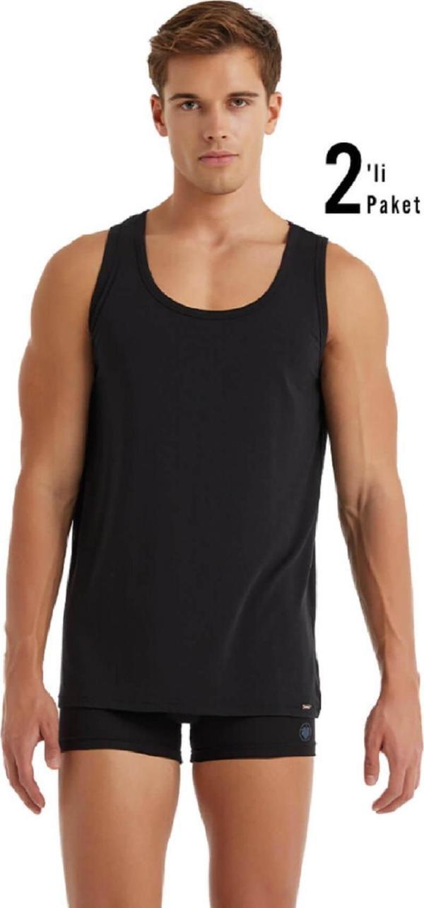 Blackspade 9305 2'li Paket  Silver Erkek %94 Modal Atlet - Image 1