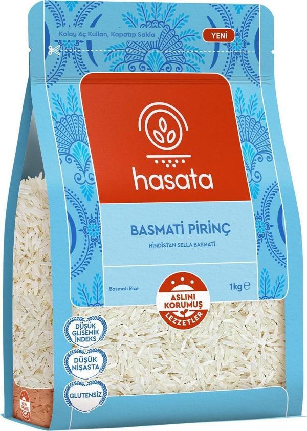 Hasata Basmati Pirinç 1 KG 12* - Image 1