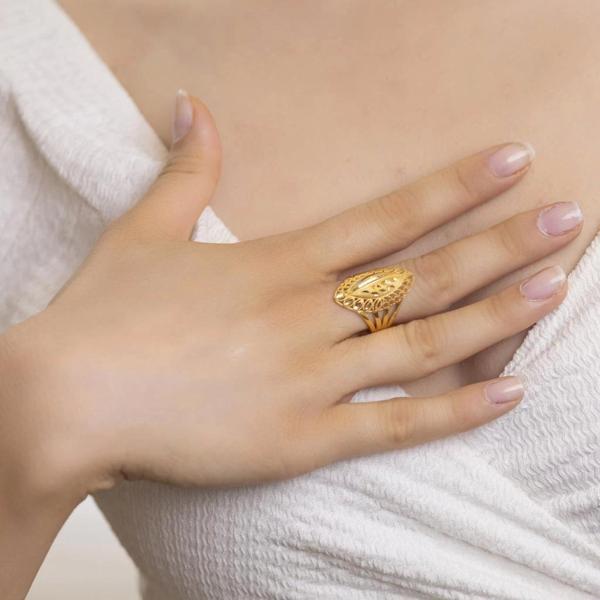 Yiğitbaşı Gold 22 Ayar Fancy Yüzük - Image 1