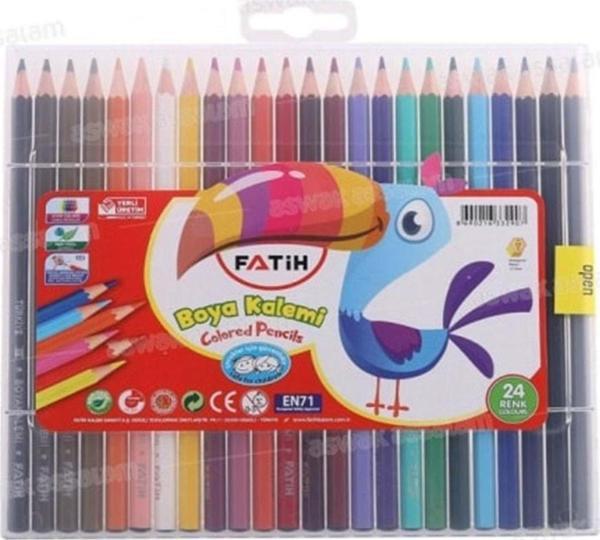24 Renk Çantalı Kuru Boya Seti - Image 1