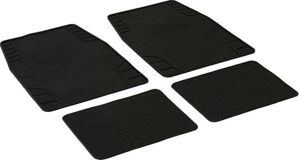 Image Eco Üniversal (Tüm Modeller) Kauçuk Oto Paspas Siyah - Image 1