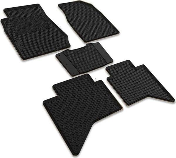 Image Isuzu D Max Pick-Up Oem (2020 ve Sonrası) 3D Plus Havuzlu Kauçuk Oto Paspas Siyah - Image 1