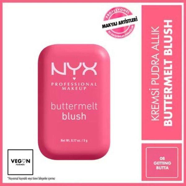 Buttermelt Blush Kremsi Pudra Allık 08 Getting Butta - Image 1
