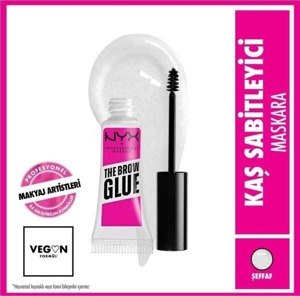 Professional Makeup Brow Glue Kaş Sabitleyici Maskara Şeffaf - Image 1
