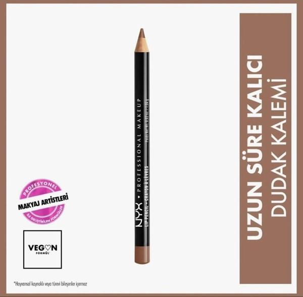Professional Makeup Nuda Tonlu Dudak Kalemi Slim Lip Pencil Nuda Truffle - Image 1
