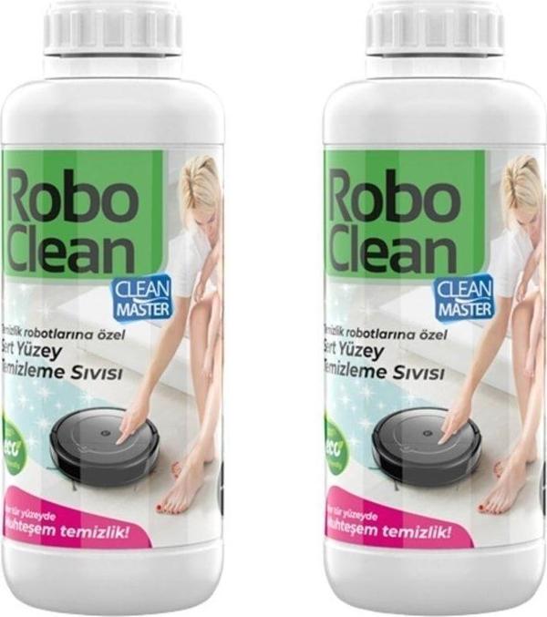 Clean Master Roboclean Robot Süpürge Zemin Temizleyicisi 2X 1000 Ml (Robot Süpürge Deterjanı) - Image 1
