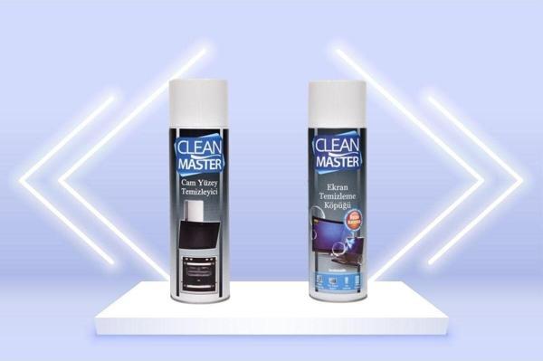 Clean Master Avantaj Paketi 6 Cam Yüzey Temizleme 500 Ml + Ekran Köpüğü 500 Ml - Image 1
