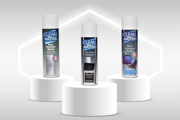Clean Master Avantaj Paketi 8 Cam Yüzey - Inox Parlatıcı - Ekran Temizleme Köpüğü - Image 1