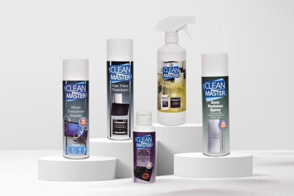 Clean Master Avantaj Paketi 10 Inox + Vitroseramik + Ekran + Cam Yüzey + Yağ Temizleyici - Image 1