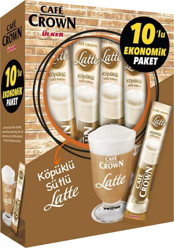 Cafe Crown Latte Kahve 175 Gr 60 Adet - Image 1