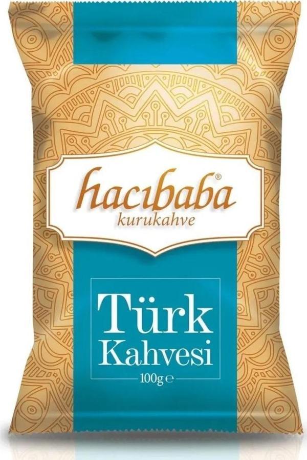 Hacıbaba Türk Kahvesi 100 Gr 12 Adet - Image 1