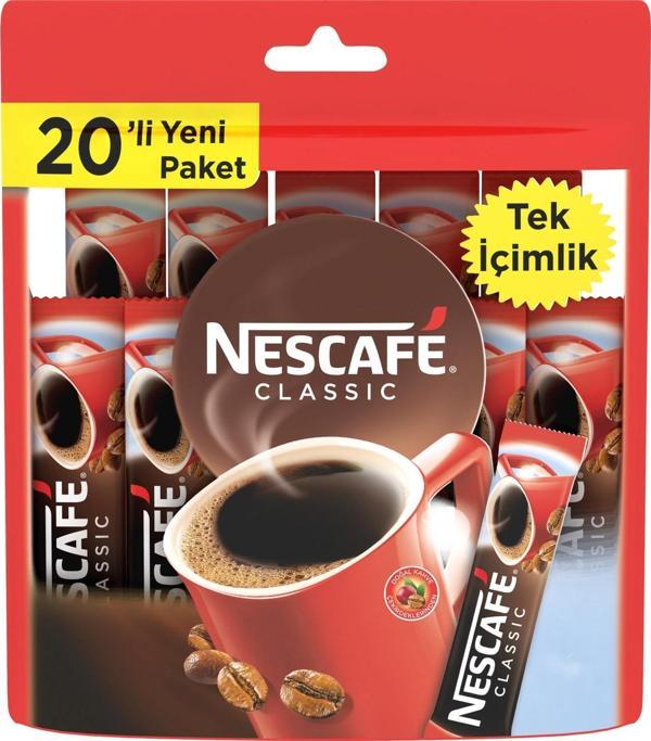 Nescafe Classic Kahve 20x2 gr 5 Adet - Image 1