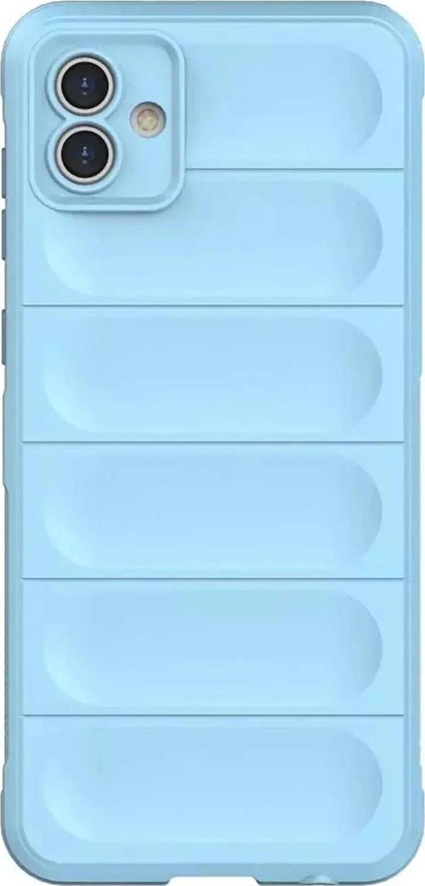 Samsung Galaxy A05 Kılıf Optimum Silikon - Sky Blue - Image 1
