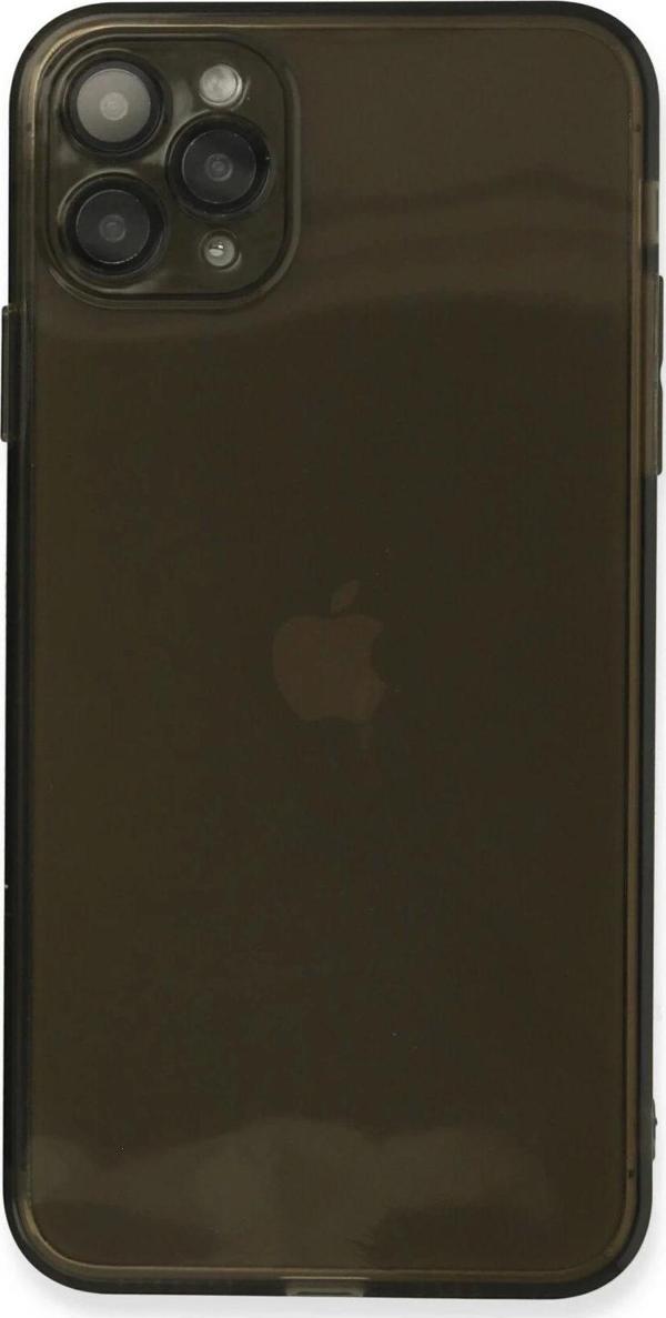 iPhone 11 Pro Kılıf Fly Lens Silikon - Siyah - Image 1