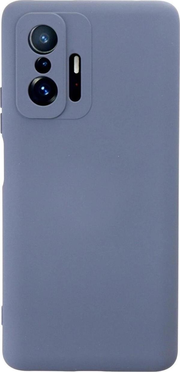Xiaomi Mi 11T Pro Kılıf Nano içi Kadife Silikon - Gri - Image 1
