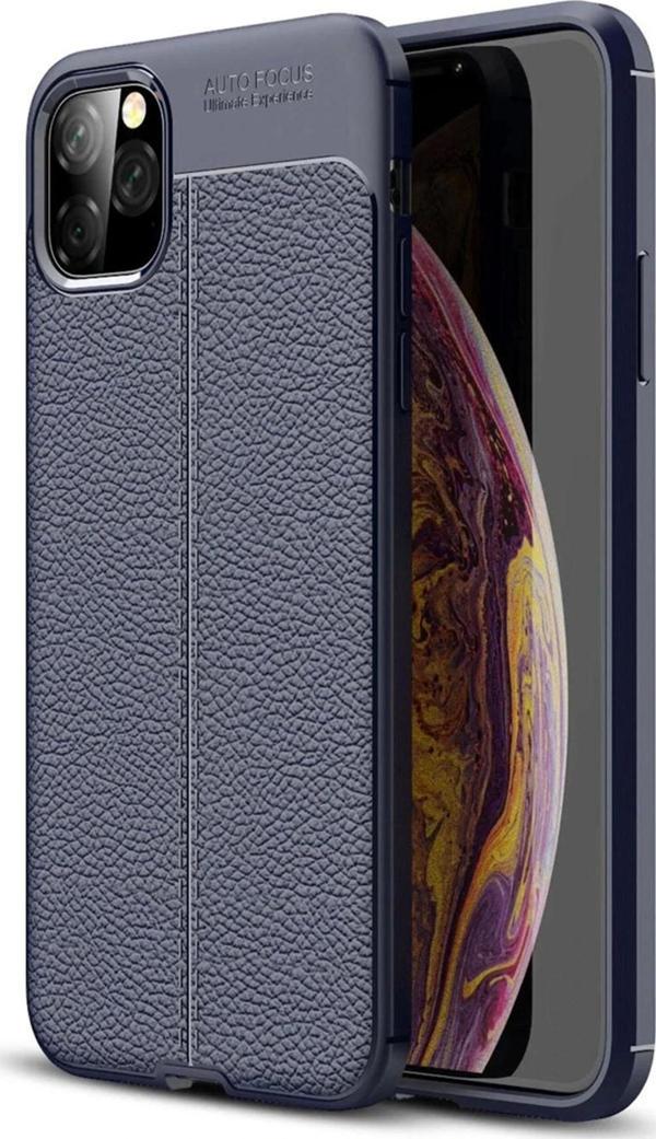 iPhone 11 Pro Max Kılıf Auto Focus Kapak - Lacivert - Image 1