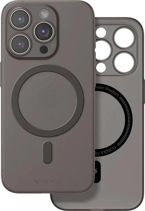 Venco iPhone 16 Pro Max Sense Magsafe Kapak - Siyah - Image 1