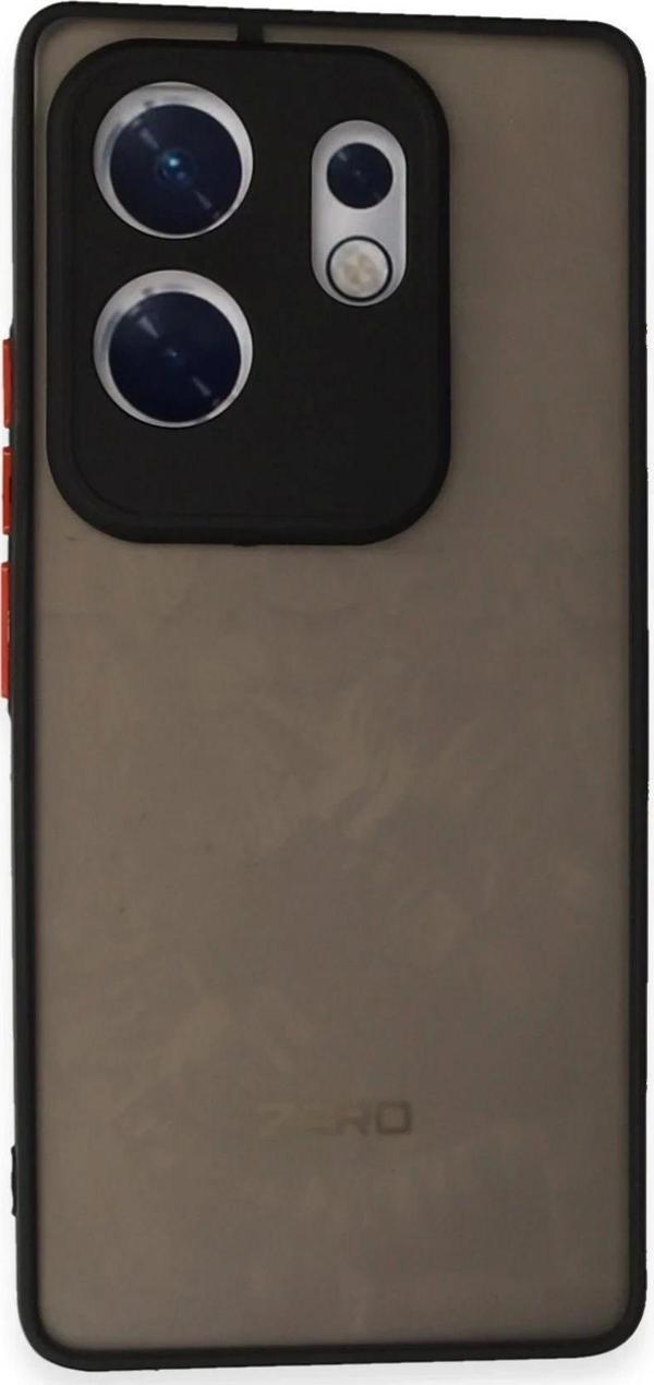 İnfinix Zero 30 4G Kılıf Montreal Silikon Kapak - Siyah - Image 1