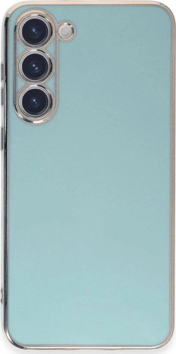 Samsung Galaxy S23 Kılıf Volet Silikon - Açık Yeşil - Image 1
