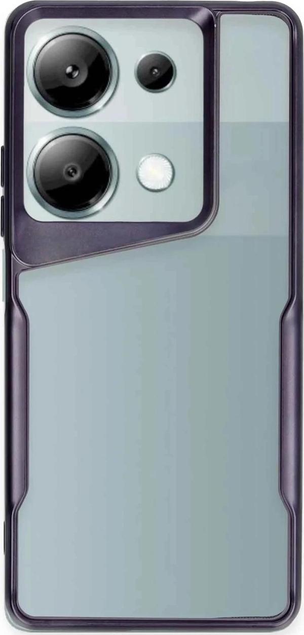 Xiaomi Redmi Note 13 Pro 5G Kılıf Boyi Silikon Kapak - Derin Mor - Image 1