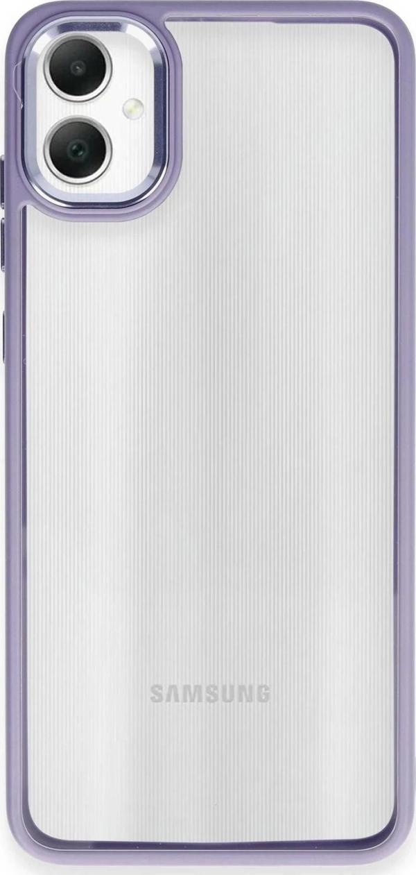 Samsung Galaxy A05 Kılıf Power Silikon - Lila - Image 1