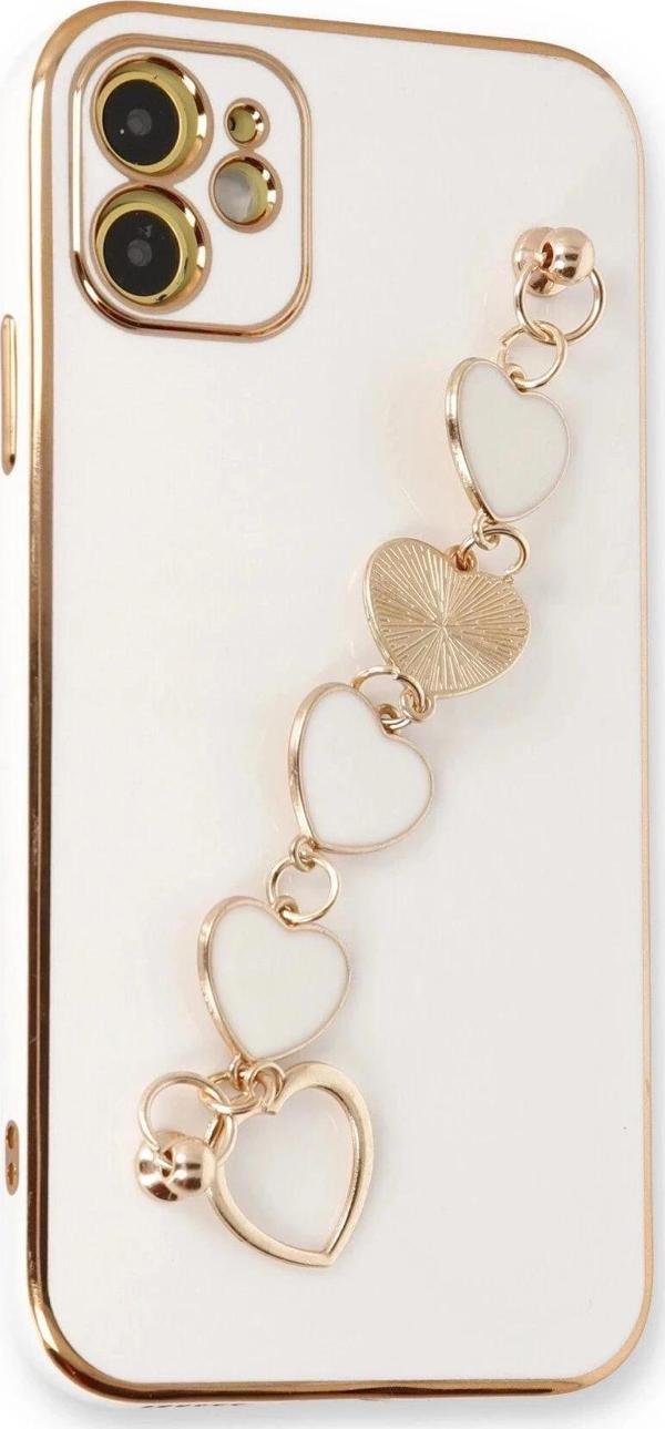 iPhone 12 Kılıf Esila Silikon - Beyaz - Image 1