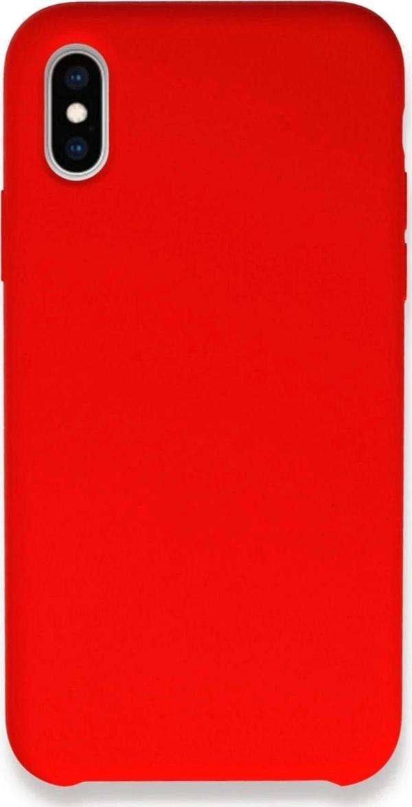 iPhone XS Max Kılıf Lansman Legant Silikon - Kırmızı - Image 1